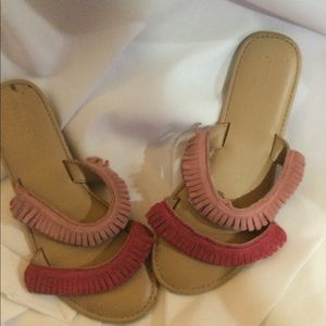 Crazy 8 Two Toned Pink Sandals